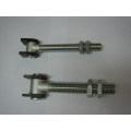 Galvanized gate welding Hinge with long bolt nut&U-bush